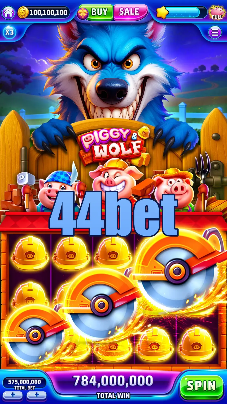 44bet Login